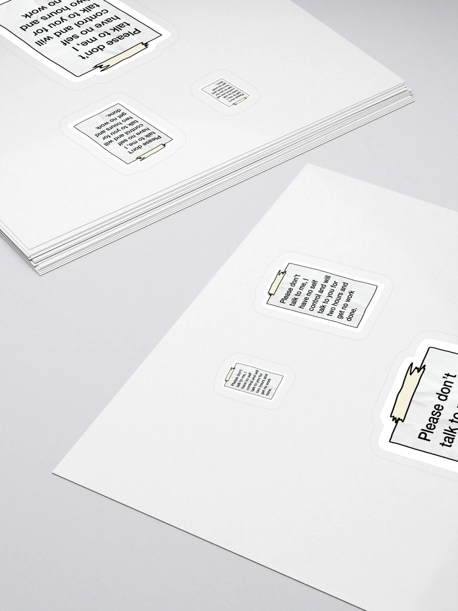 I NEED To Work Sticker product image (4)