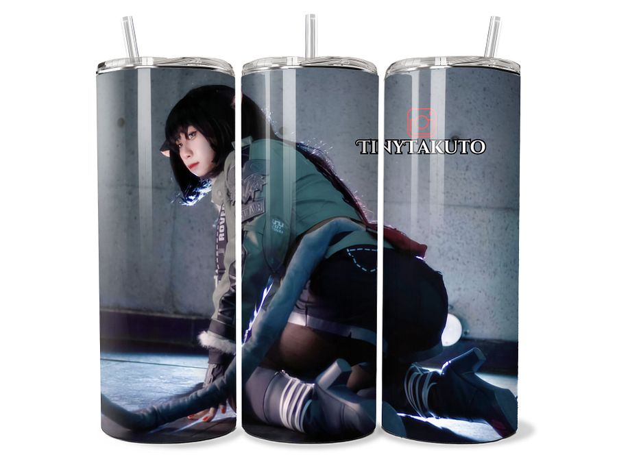 Zenless Zone Zero - Jane Doe Cosplay Tumbler featuring TinyTakuto (20oz) product image (1)