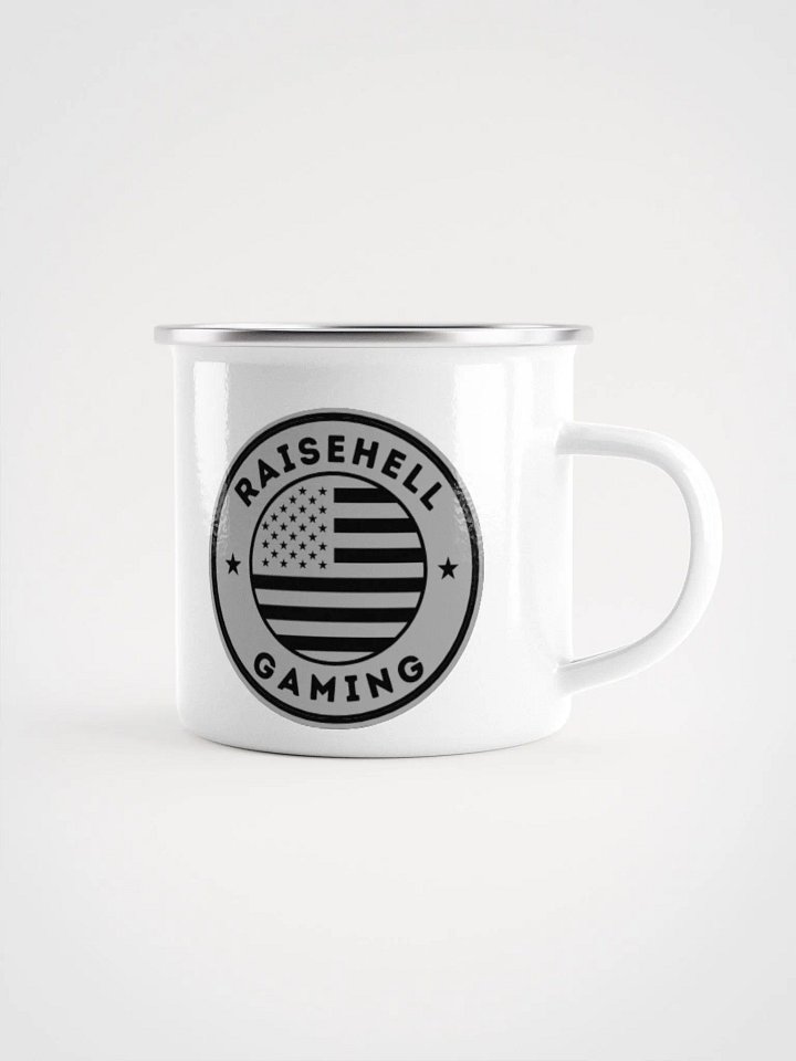 RaiseHellGaming Enamel Mug product image (1)