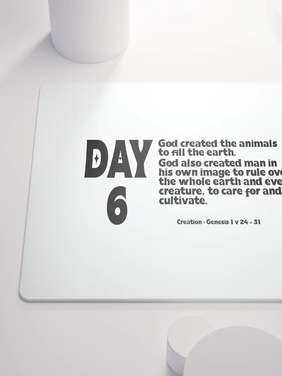 CREATION: DAY 6 Christian, Jesus, faith, God, Bible, Christianity, Jesus Christ, religion, Bible Verse, Love product image (10)