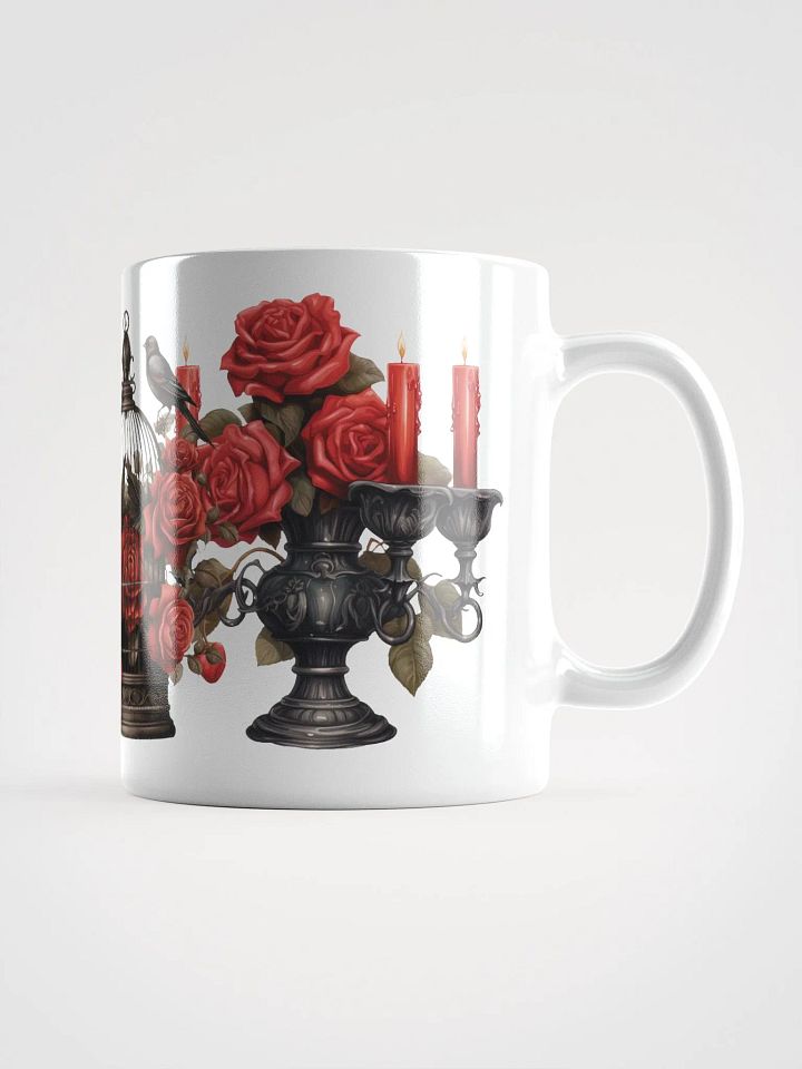 Gothic Red Rose Antique Mug product image (1)
