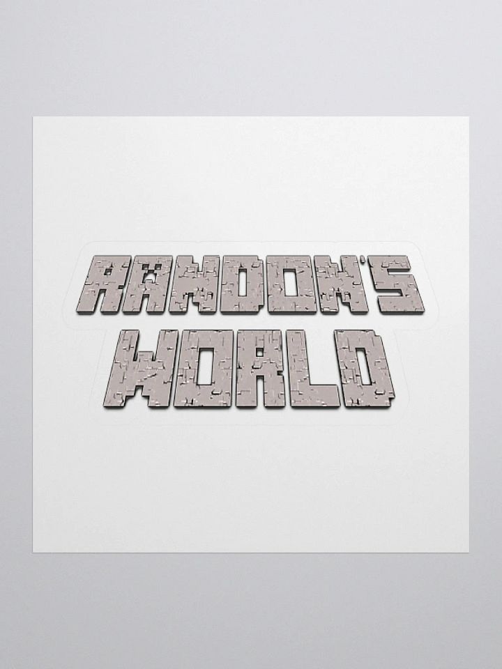 Randon's World Sticker product image (1)