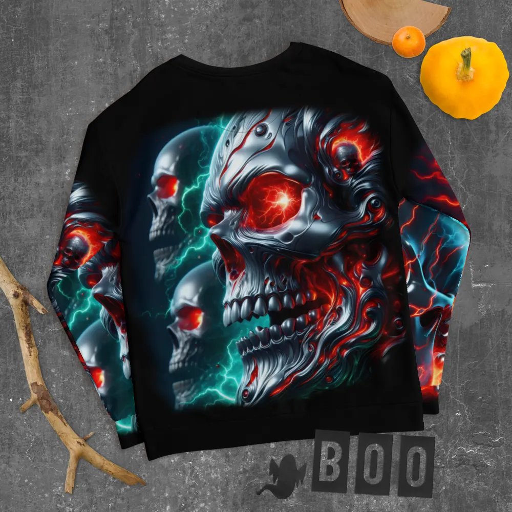 Electric Skull - Unisex Sweatshirt #1 product image (10)
