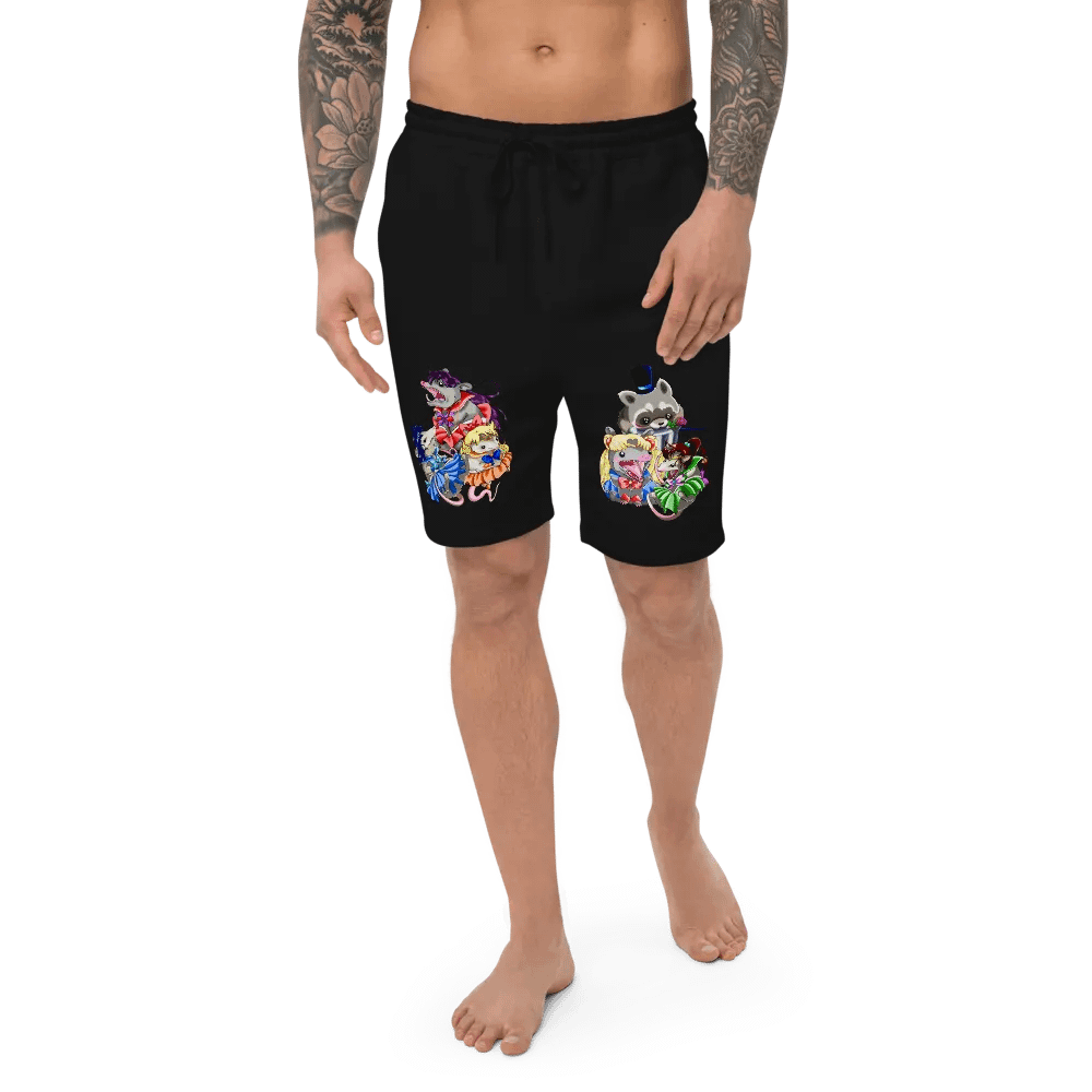 Possum Moon: Independent Trading Co. Men's Fleece Shorts product image (2)