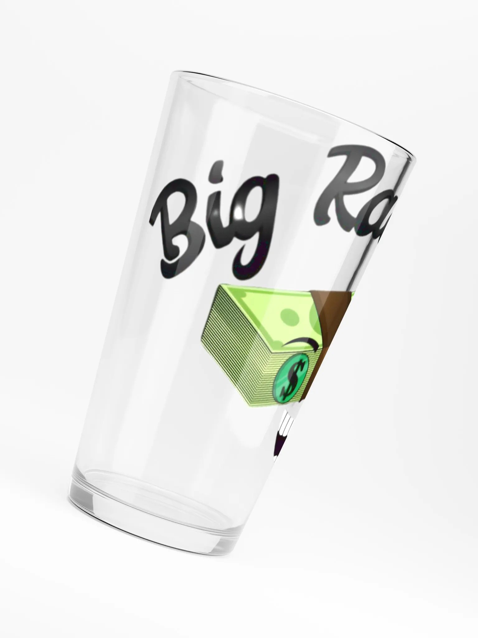 Big Racks Money Stack Cartoonish Shaker Pint Glass product image (6)