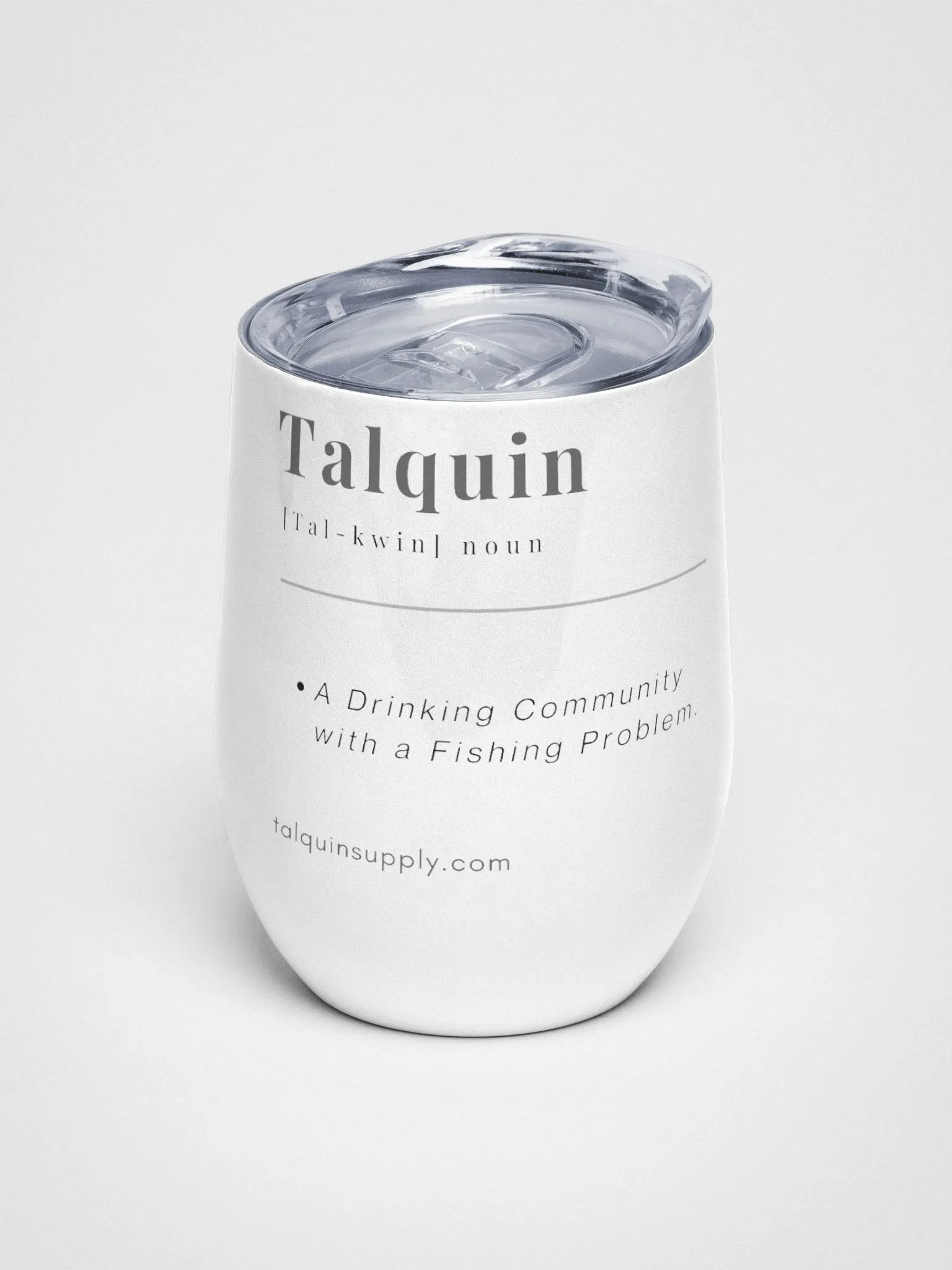 Our kind of problems wine tumbler product image (1)