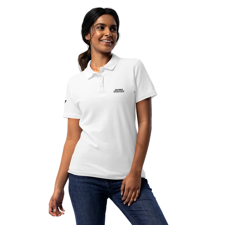 California Dreams Women Polo T-Shirt - White product image (1)