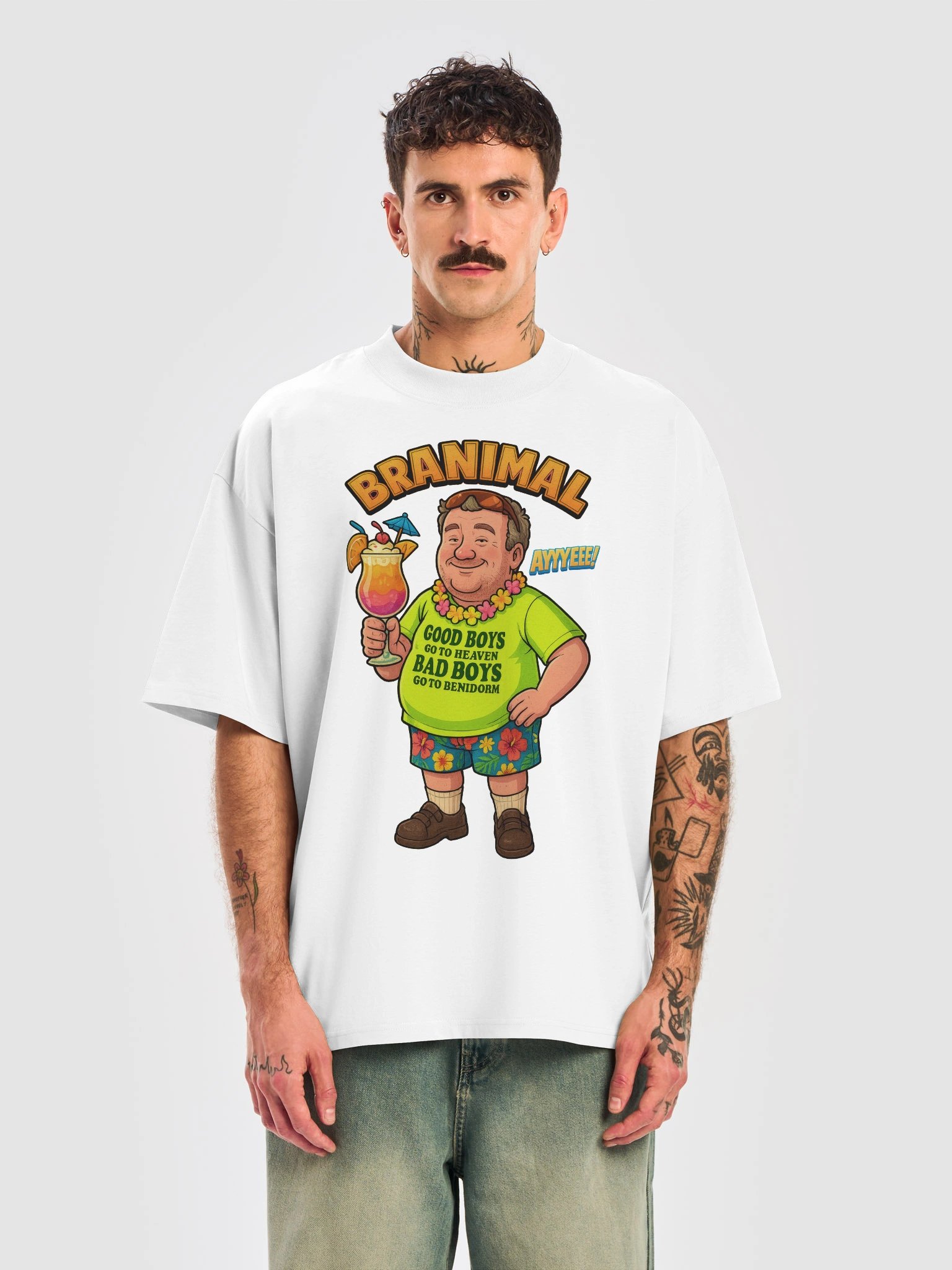 BRANIMAL Oversized T-Shirt product image (23)