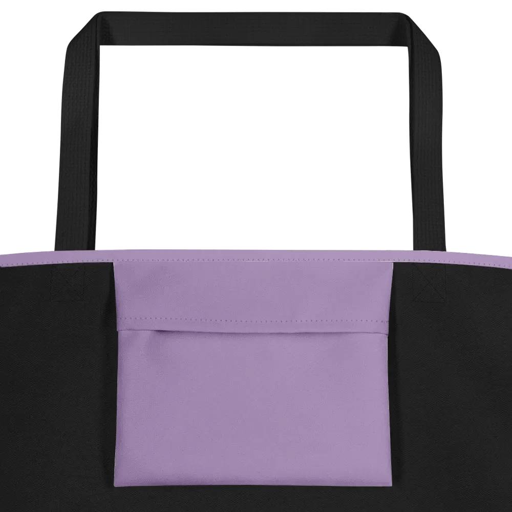 Mystic Girl Purple Tote Bag product image (2)