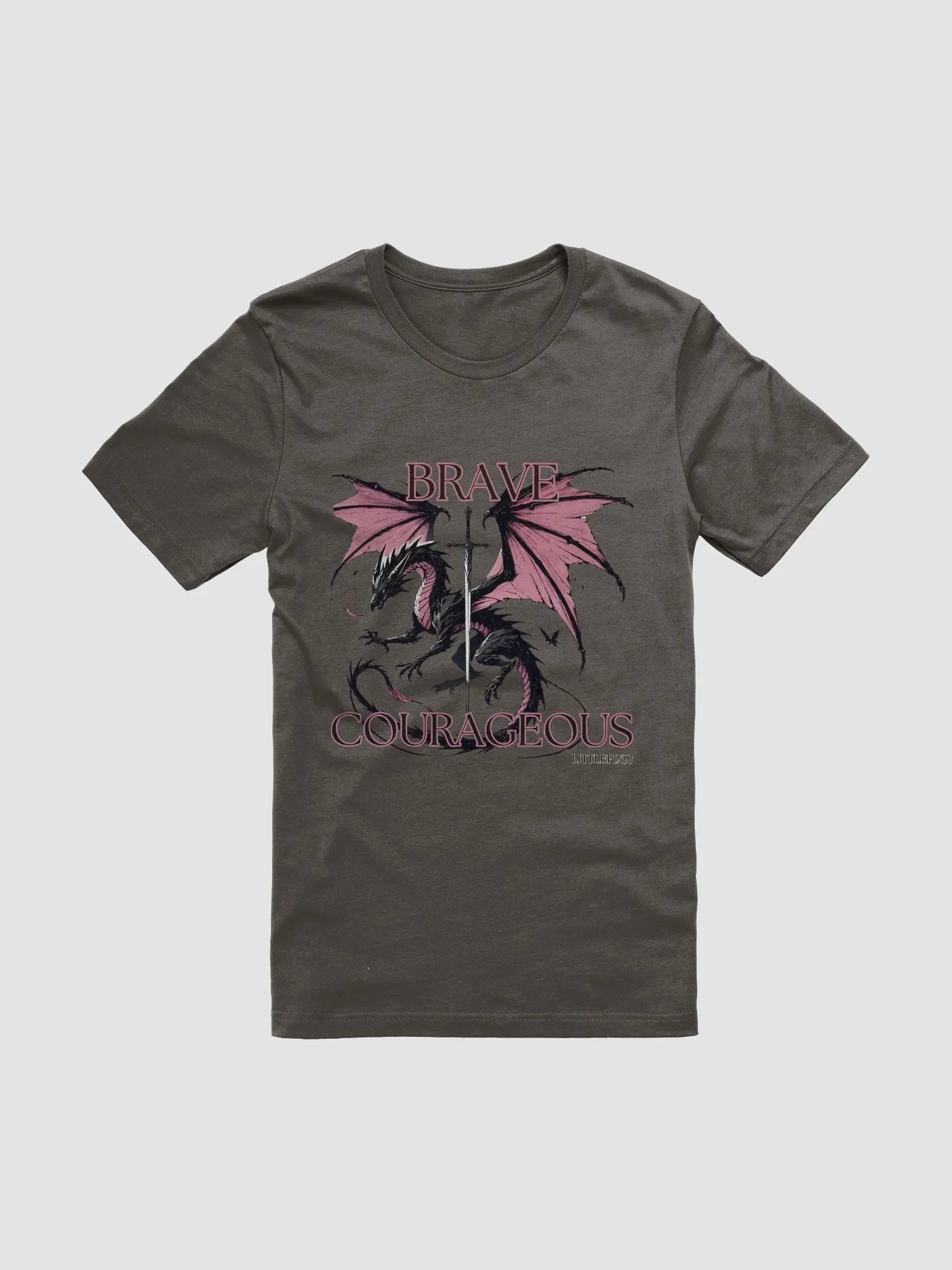 Brave & Courageous Dragon Tee product image (3)