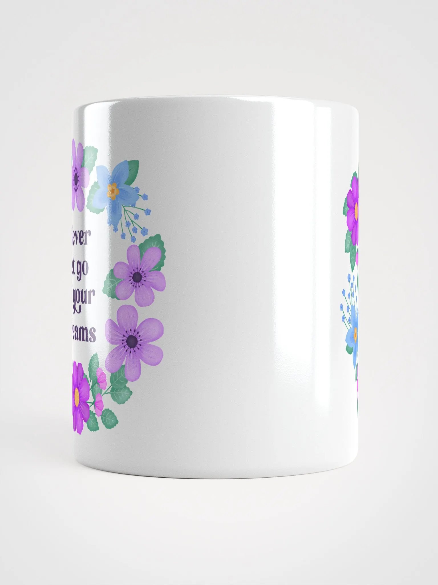 Never let go of your dreams - Motivational Mug product image (5)