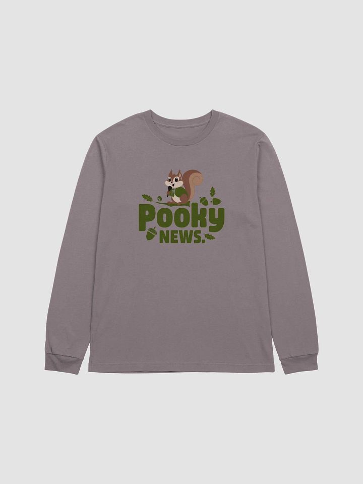 Pooky News Squirrel Long Sleeve Tee product image (1)