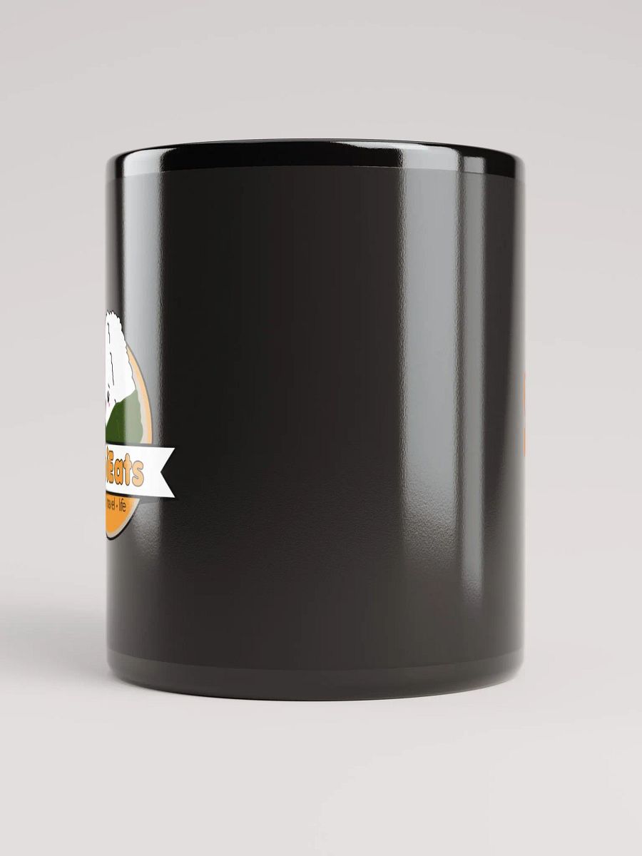 SAKUT-TO Vibes TabiEats Black Glossy Mug product image (5)