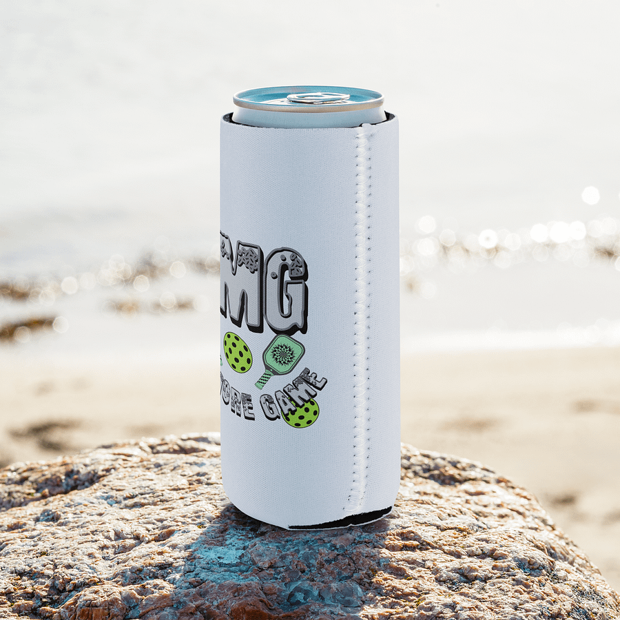 OMG One More Game Pickleball Block Can Cooler product image (8)
