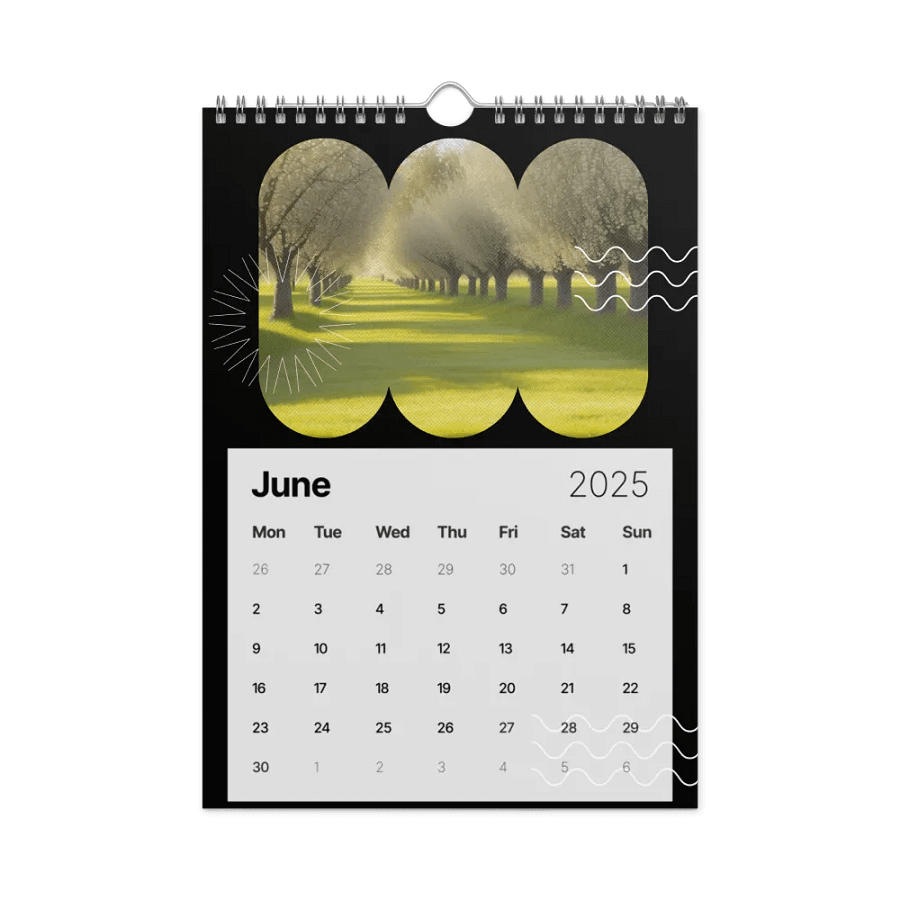 SEASONAL NATURE WALL CALENDAR 2025 product image (8)
