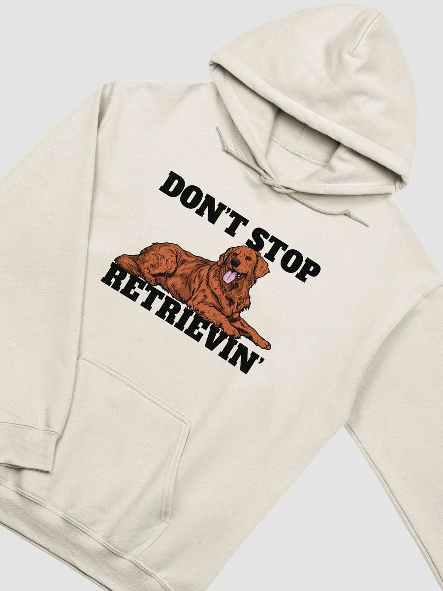 Don't Stop Retrievin' Hooded Sweatshirt of a Golden Retriever(Red) | Funny Hoodie for Goldie Paw-rents product image (22)