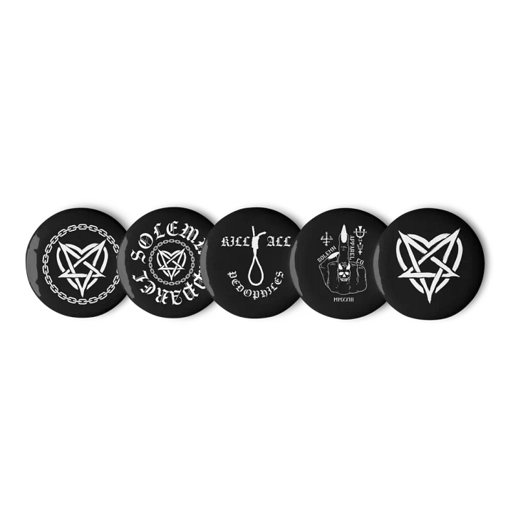 Solemn Apparel Pins Bundle product image (1)