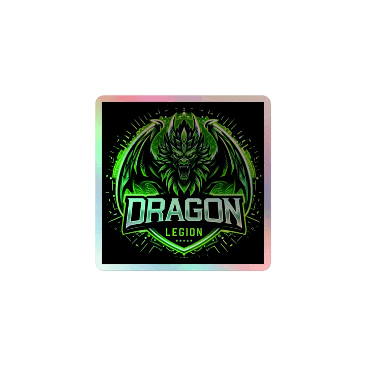 Dragon Legion Holographic Sticker Sheet product image (1)