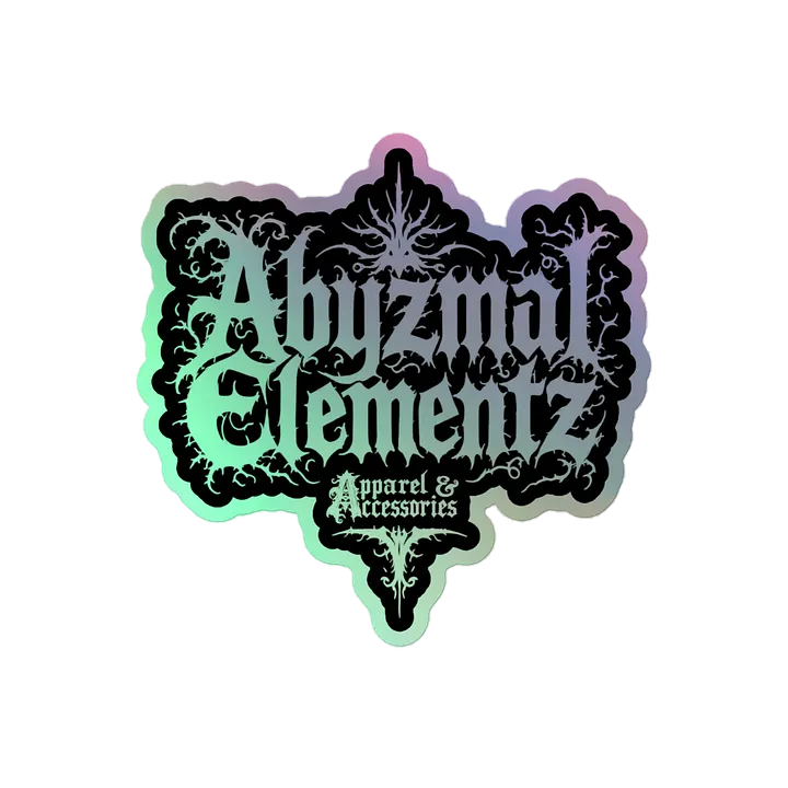 Abyzmal Elementz Holographic Logo product image (2)