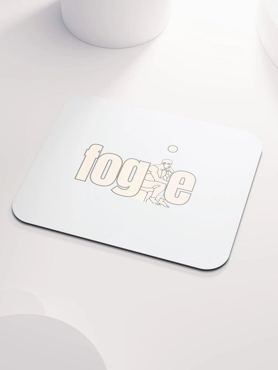 Contemplative Fogie Thinker Mouse Pad product image (3)