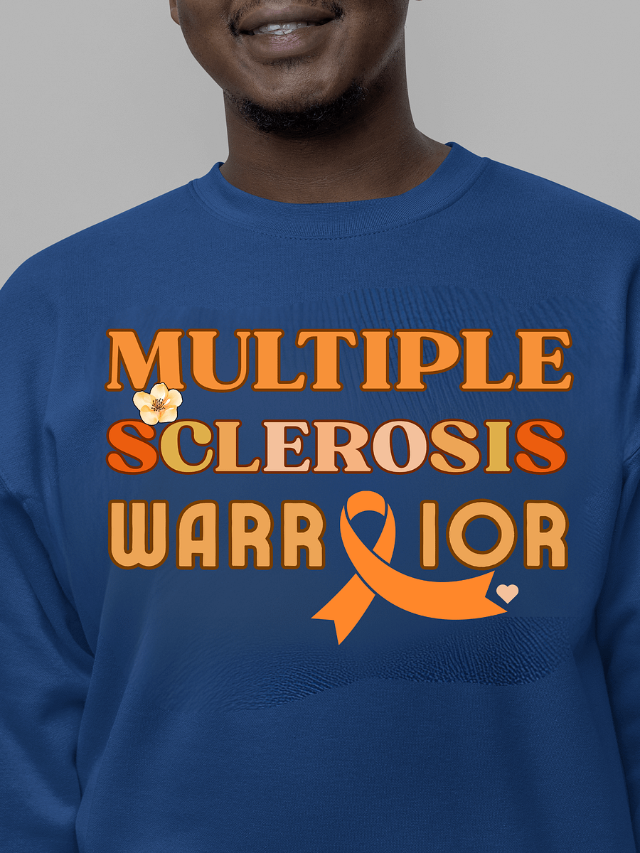 Multiple Sclerosis Warrior, Awareness Heritage Sweatshirt. product image (1)