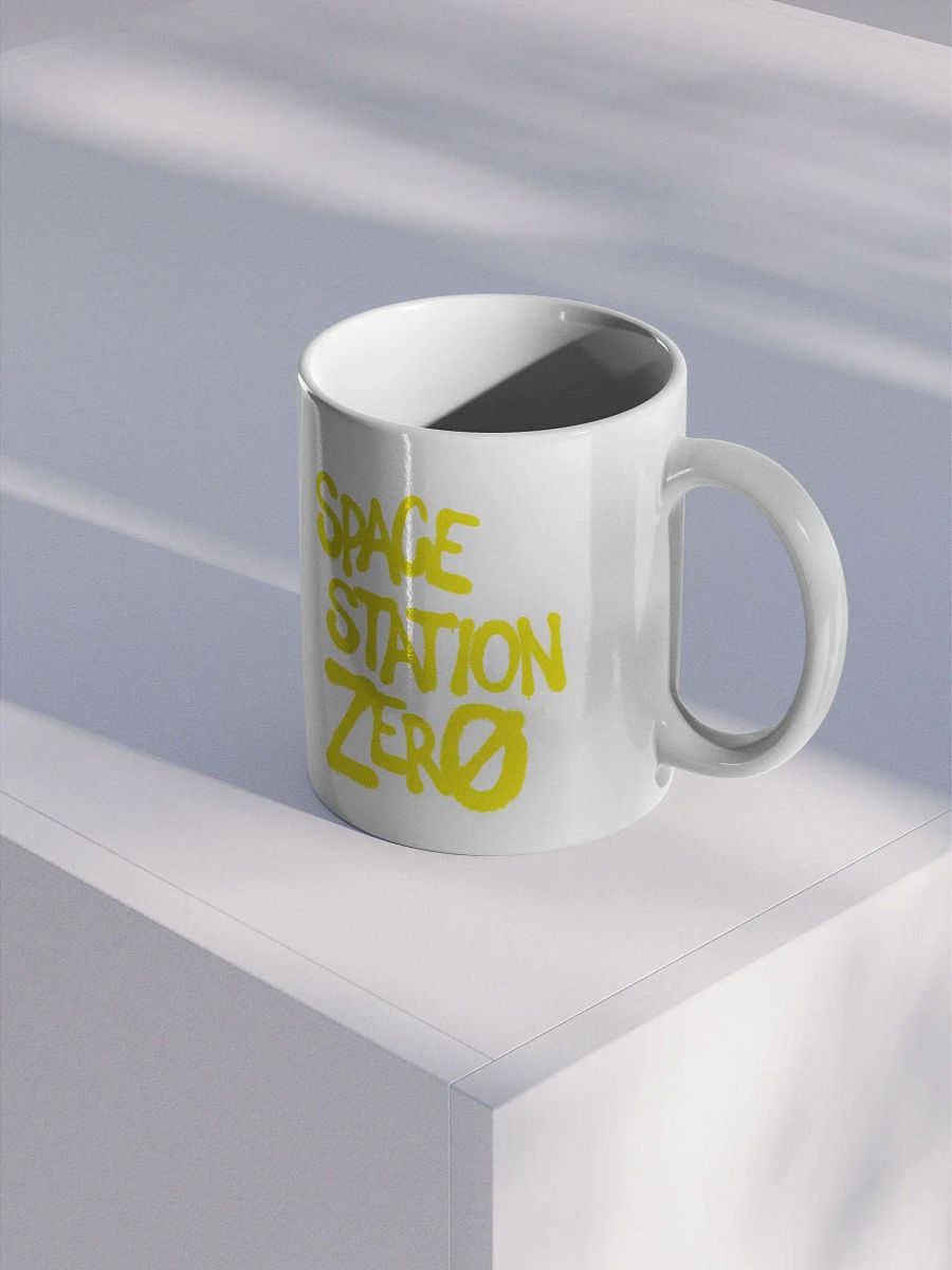 Space Station Zero - logo ceramic mug product image (3)