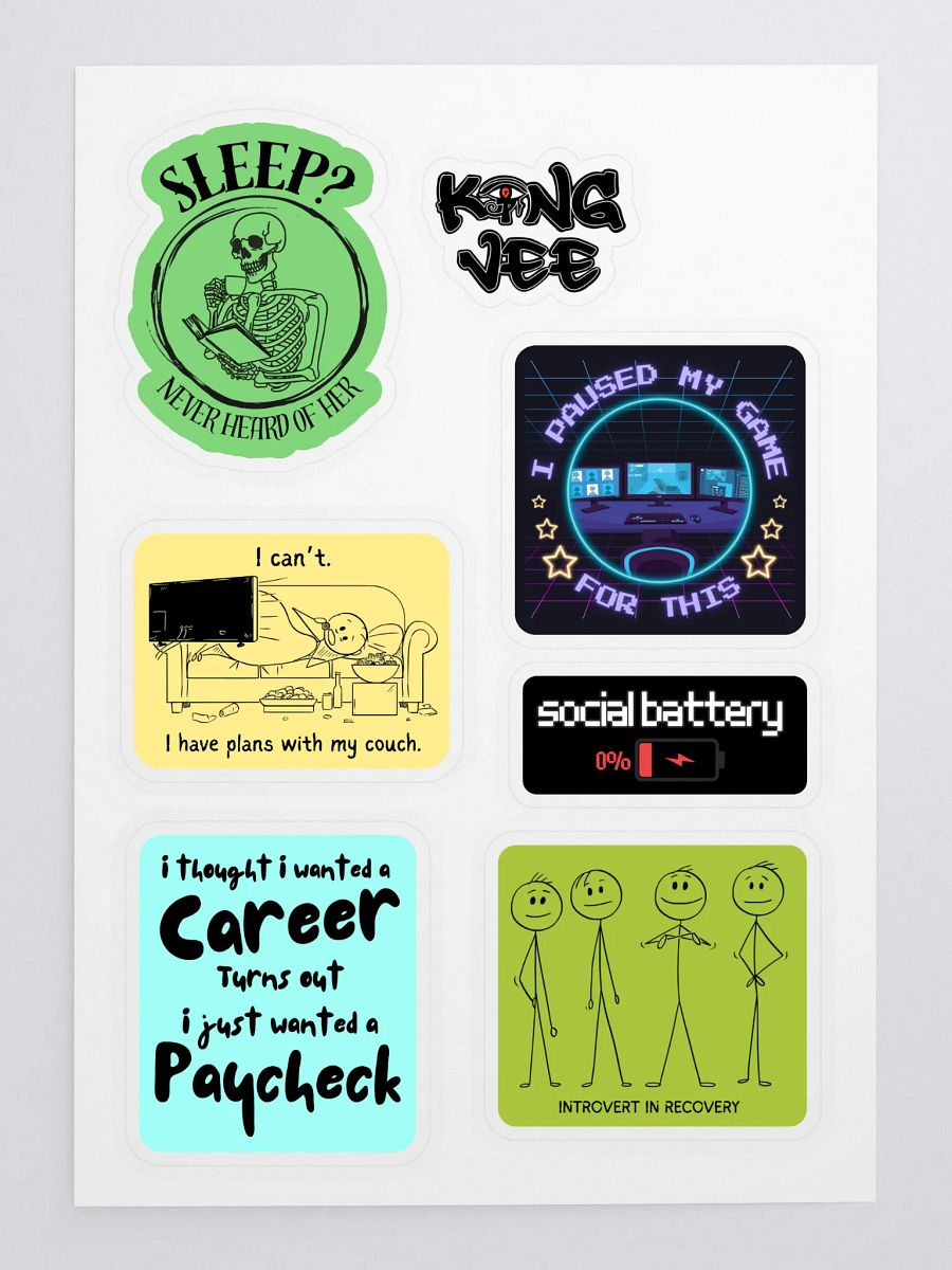Relatable Sticker Sheet 1 product image (3)
