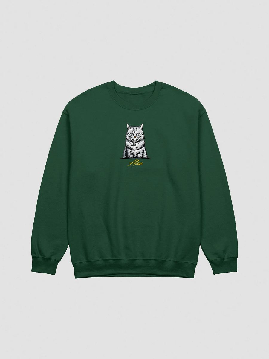 YOUR CAT! / SWEATSHIRT WITH PERSONALIZED NAME / EMBROIDERED product image (2)