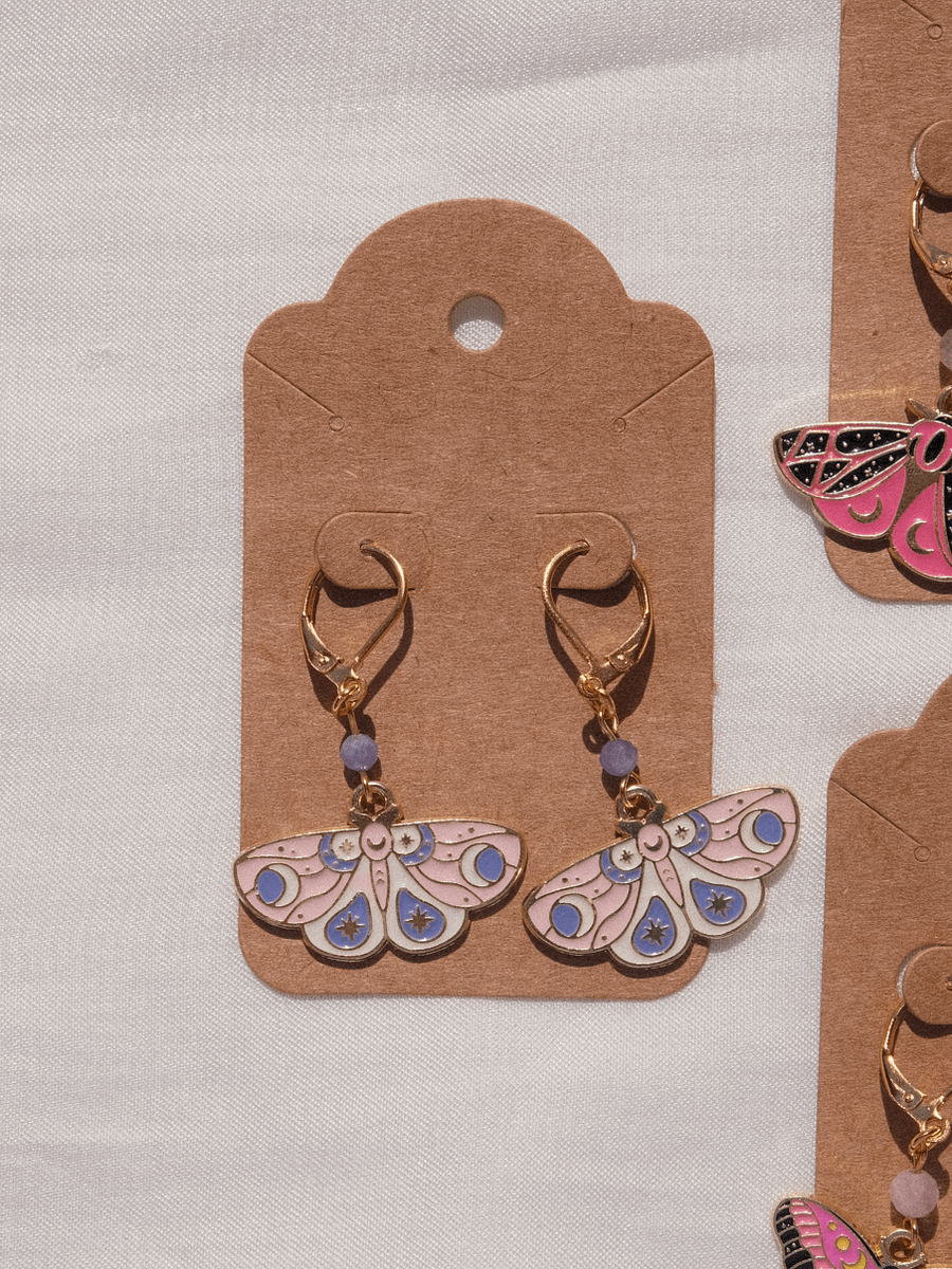 Summer solstice - Kunzite & tanzanite earrings product image (3)