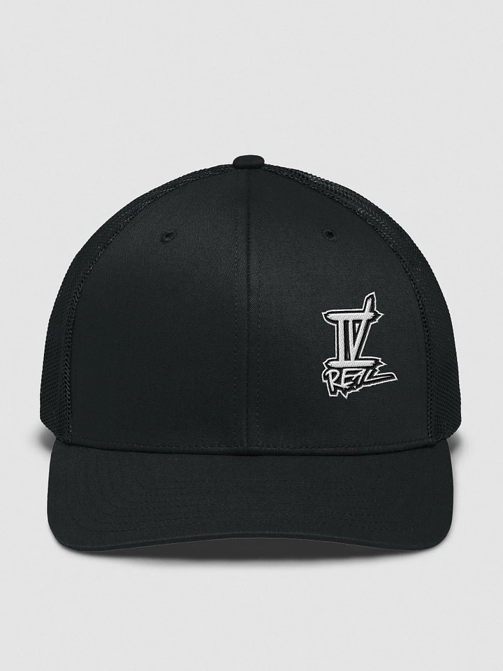 IVREAL Trucker Hat White Embroidered Logo product image (2)