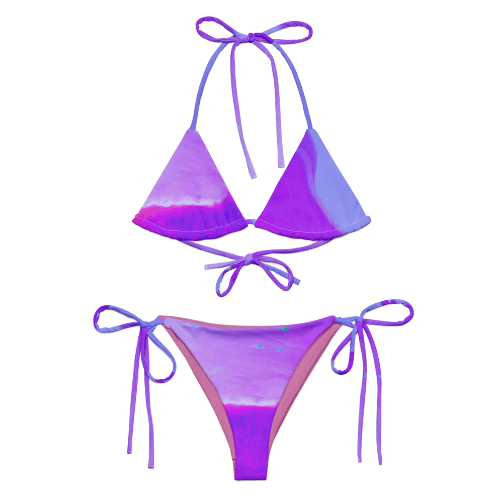 Ethereal Swirls String Bikini Set product image (5)