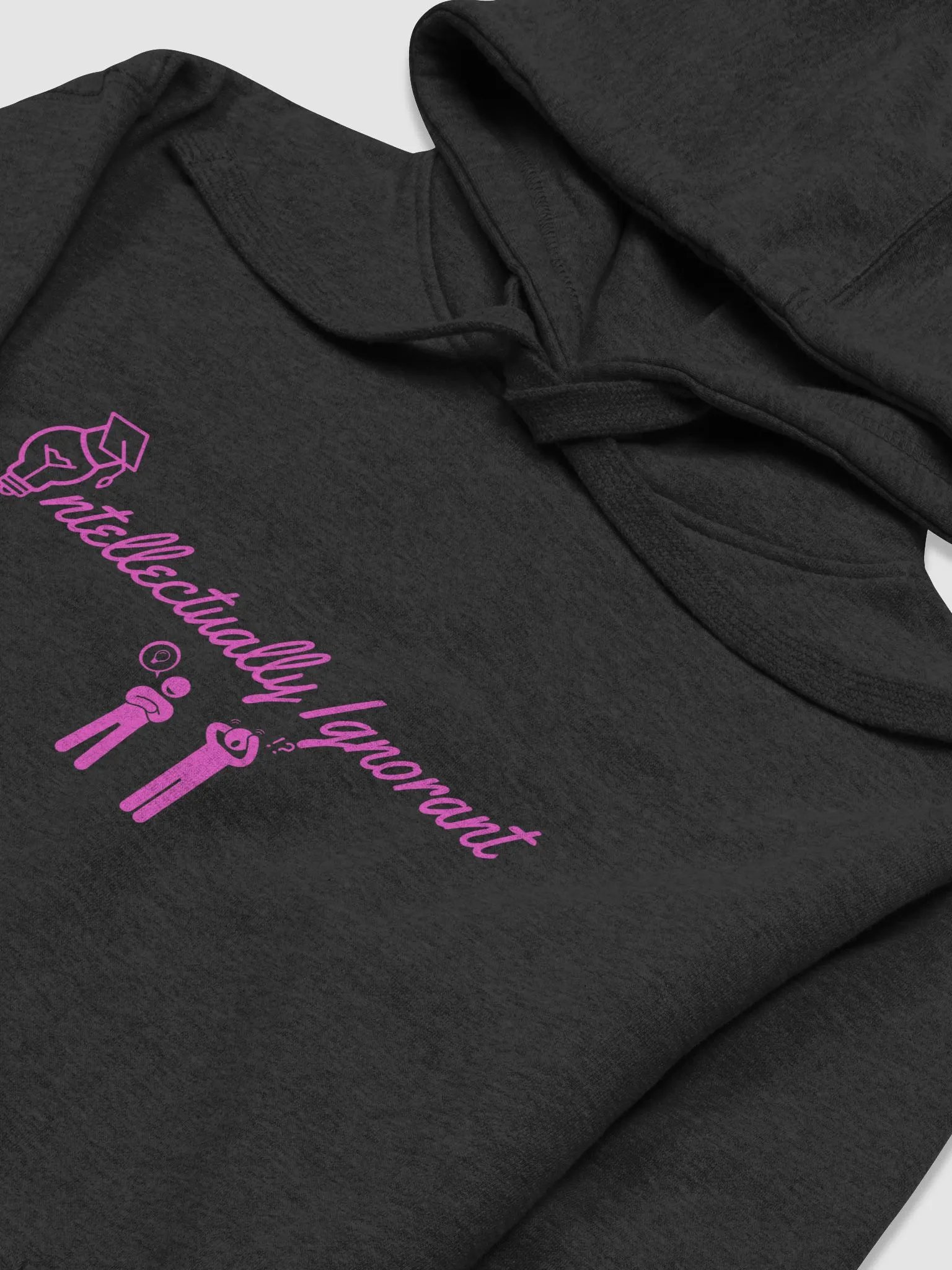 Intellectually Ignorant (PINK LOGO) PREMIUM Hoodie product image (14)