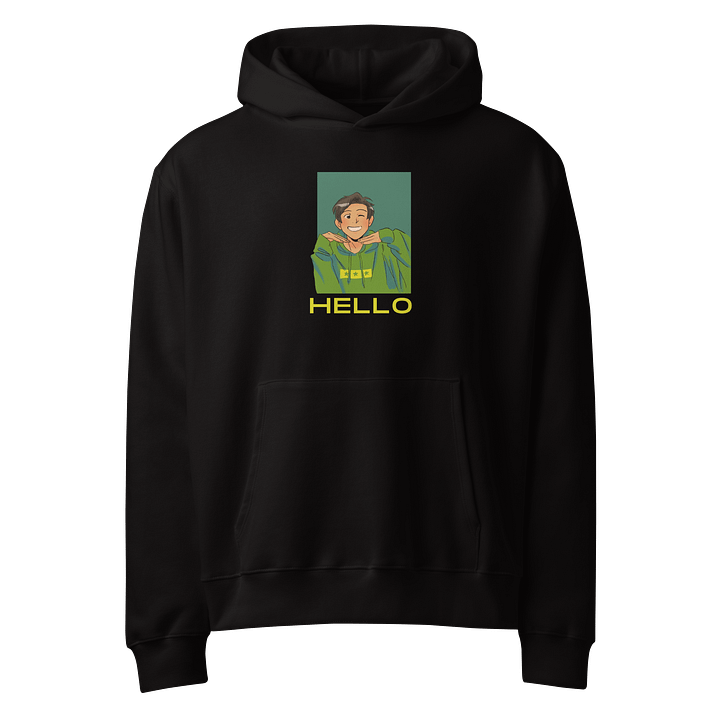 Starry Hello Oversized Hoodie product image (1)