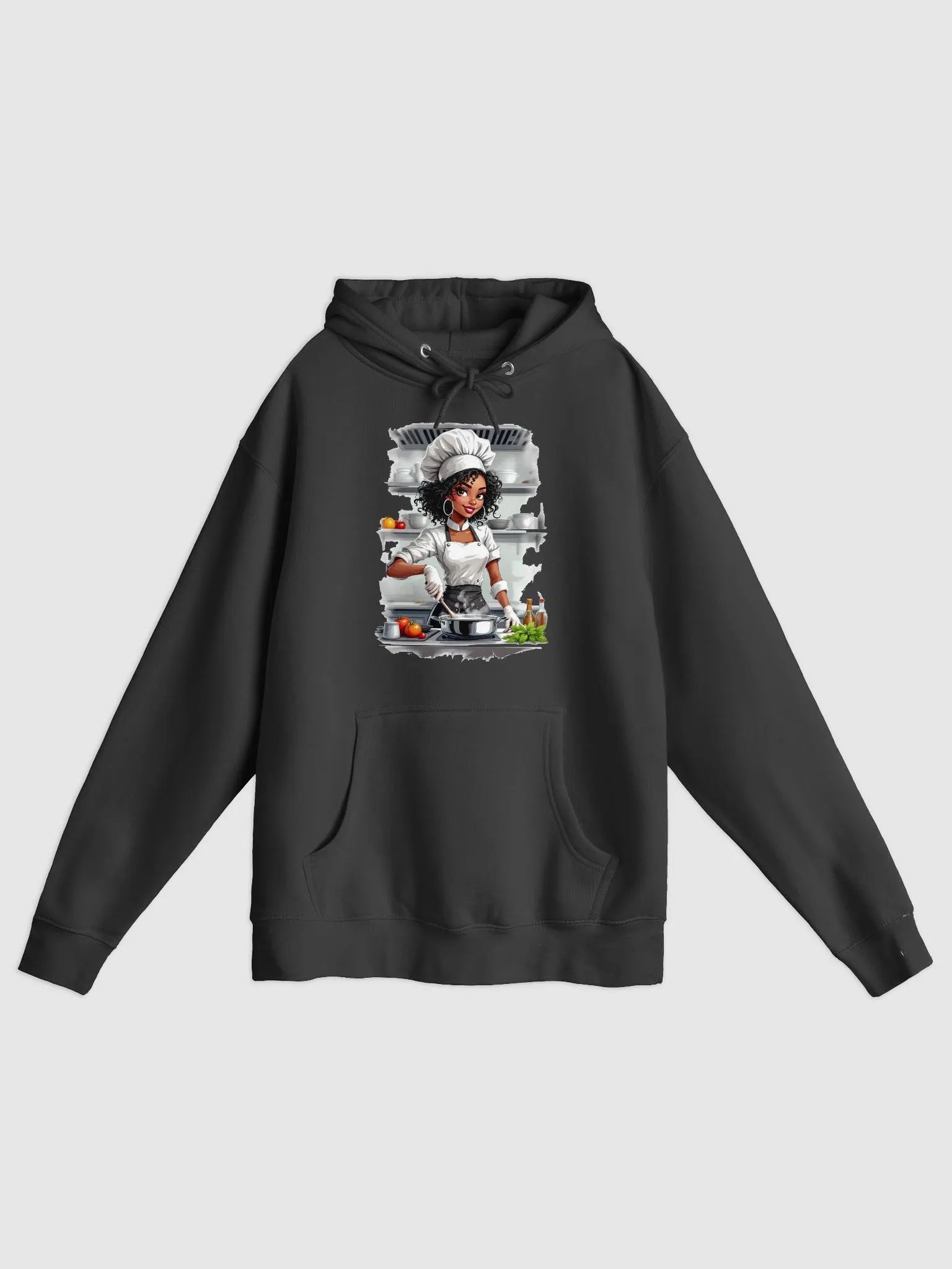 Curly Chef Premium Hoodie product image (4)