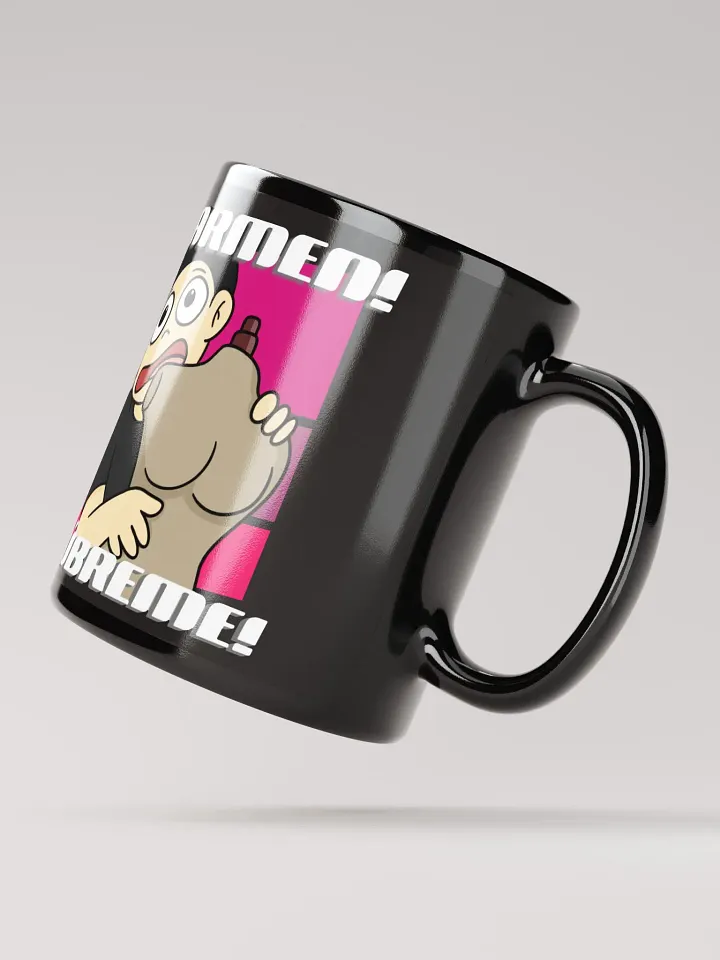 ¡Carmen Cúbreme! | Taza Negra Brillante product image (4)