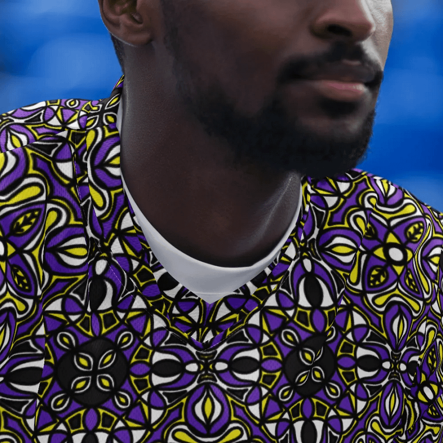 Non-Binary Abstract T - Sports Jersey product image (10)