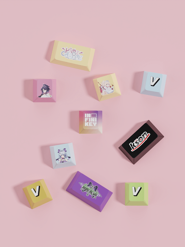 VShojo Series 2 Novelty Keycaps product image (2)