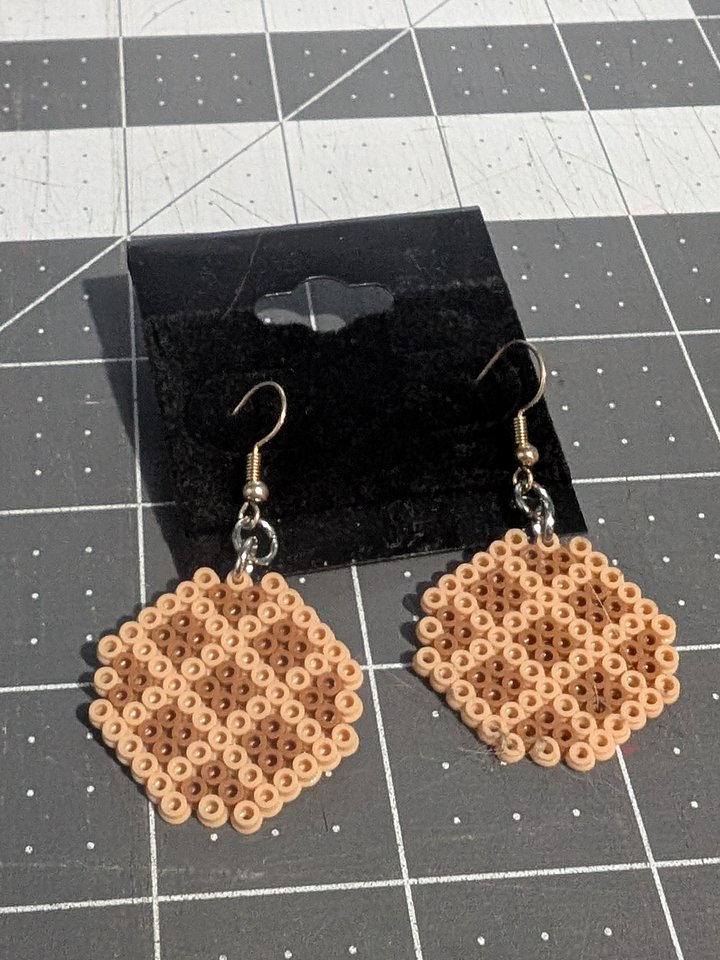 Waffle Earrings product image (1)
