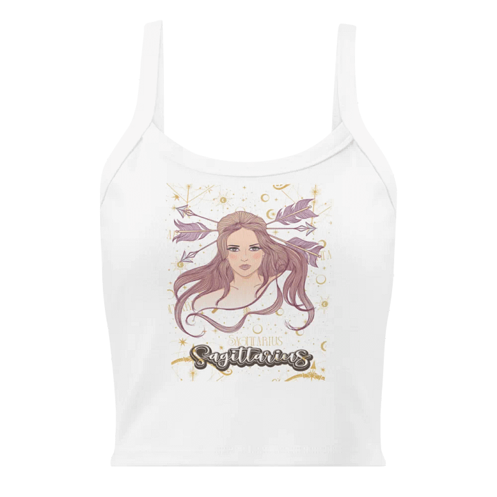 Arrow Adorned Sagittarius Tank product image (9)