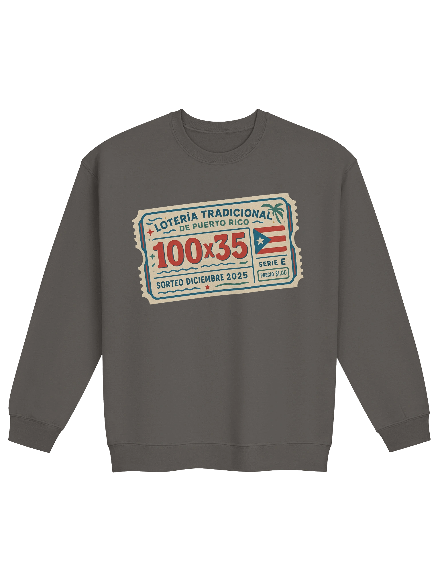 100x35 Boleto de Lotería Sweatshirt product image (4)