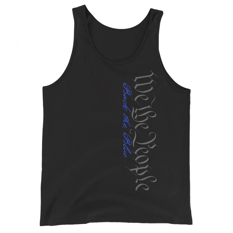 We The People: Back The Blue Tank Top product image (1)