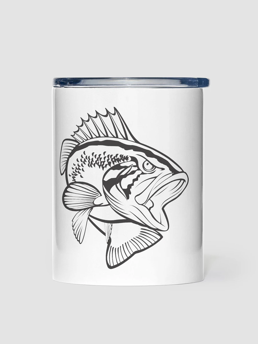KBF LEAPING BASS 10 oz STAINLESS STEEL TUMBLER product image (1)