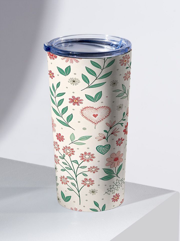 Floral Whimsy 20oz Stainless Steel Tumbler product image (2)