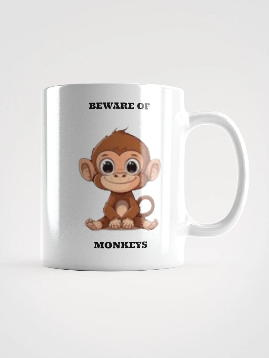 Beware of Monkeys Mug product image (1)