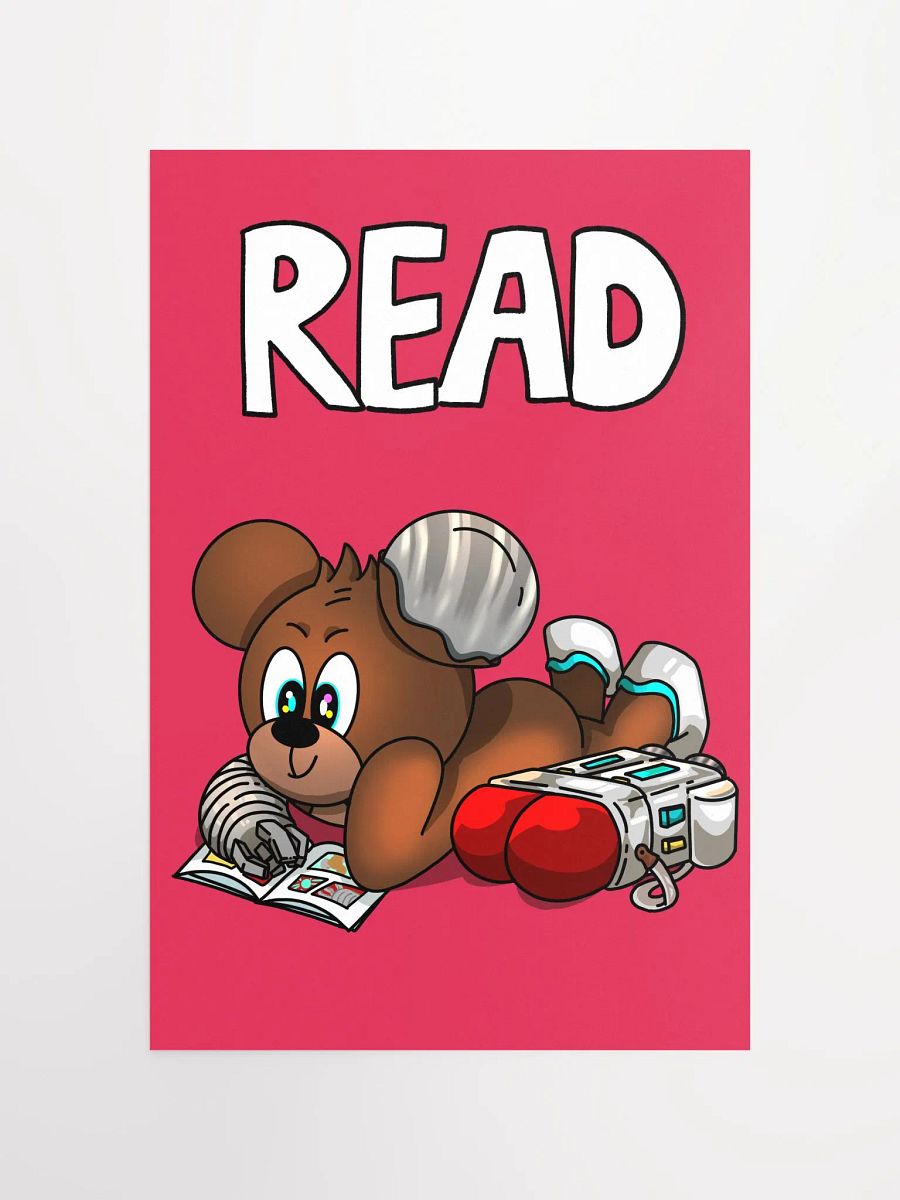 Kid Kuma 'READ' Poster (1st Edition) product image (4)