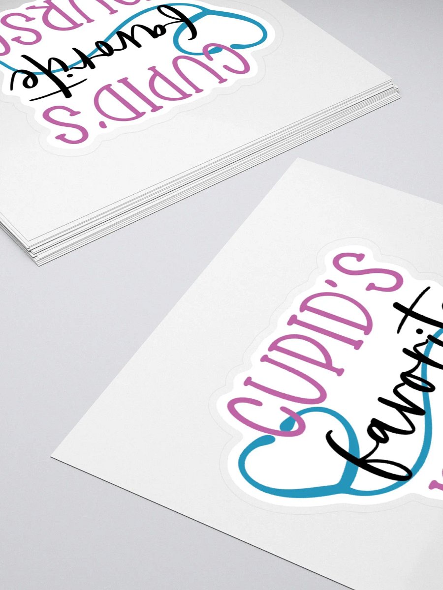 Cupid’s Favorite Nurse Sticker product image (10)
