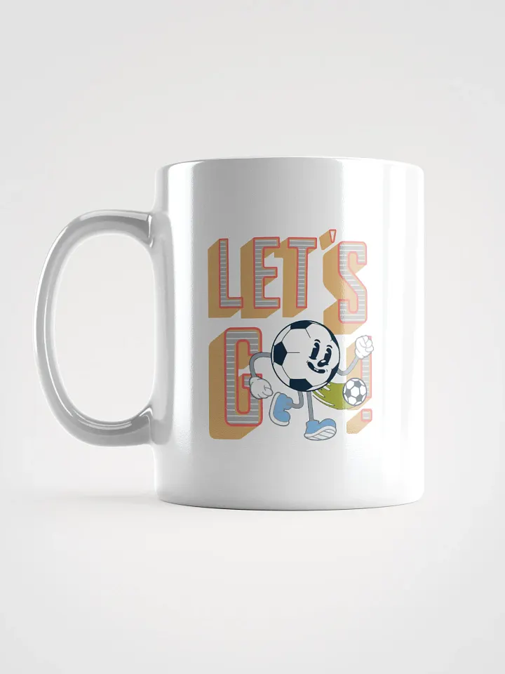 Lets Go Mascot Soccer Ball Mug product image (1)