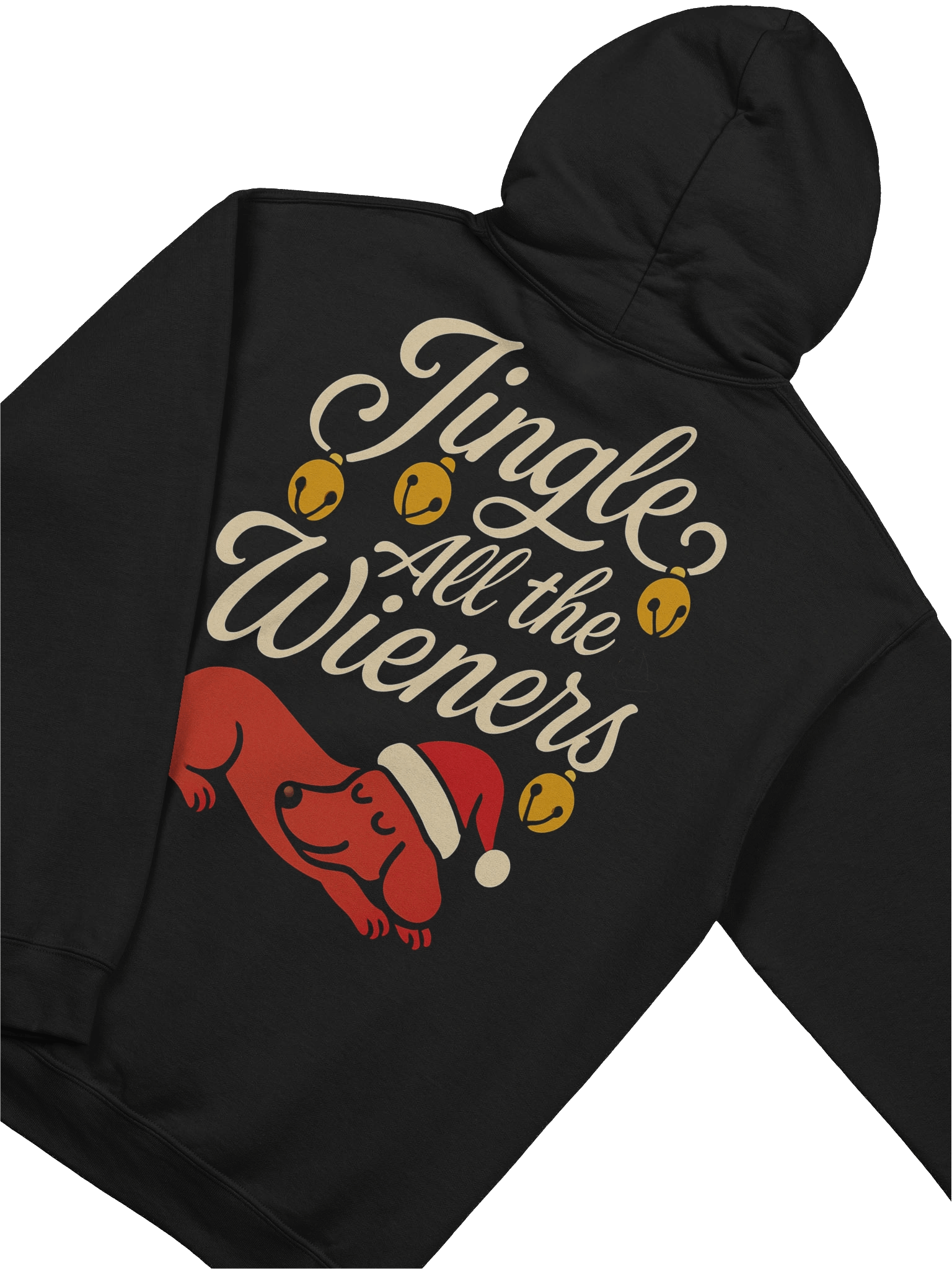 Jingle All the Wieners Dachshund Christmas Hoodie product image (8)
