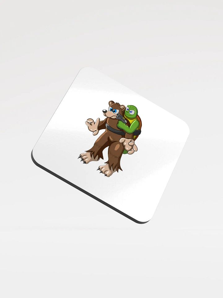 Cub Glossed Cork Coaster product image (1)