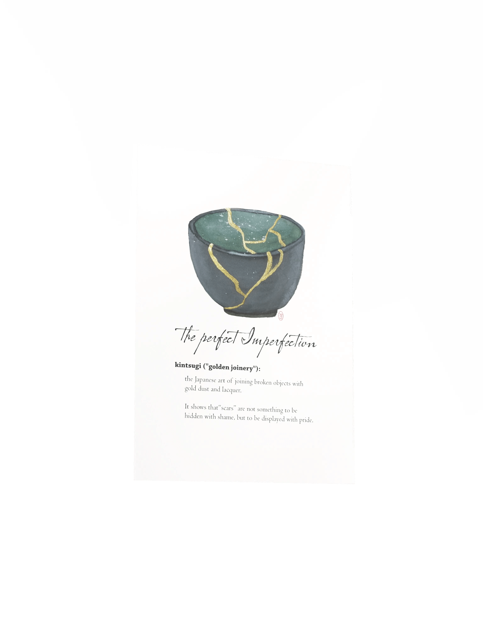 KINTSUGI - dark green cup product image (9)